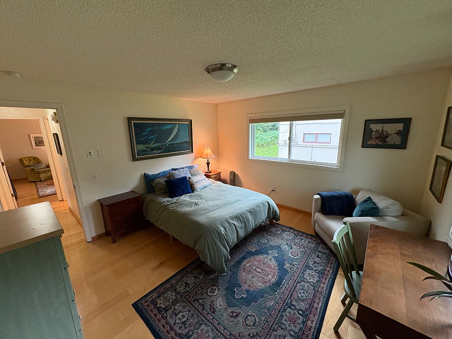 Corner Bedroom (The Narnia Room or Spare-oom as we call it, .5 zoom)