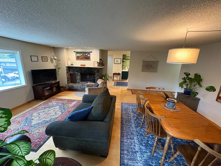 Main Living Areas: Living Room + Dining Room (.5 zoom)