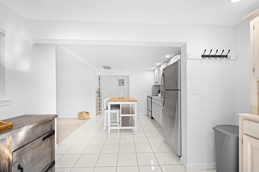 Kitchen view from entrance