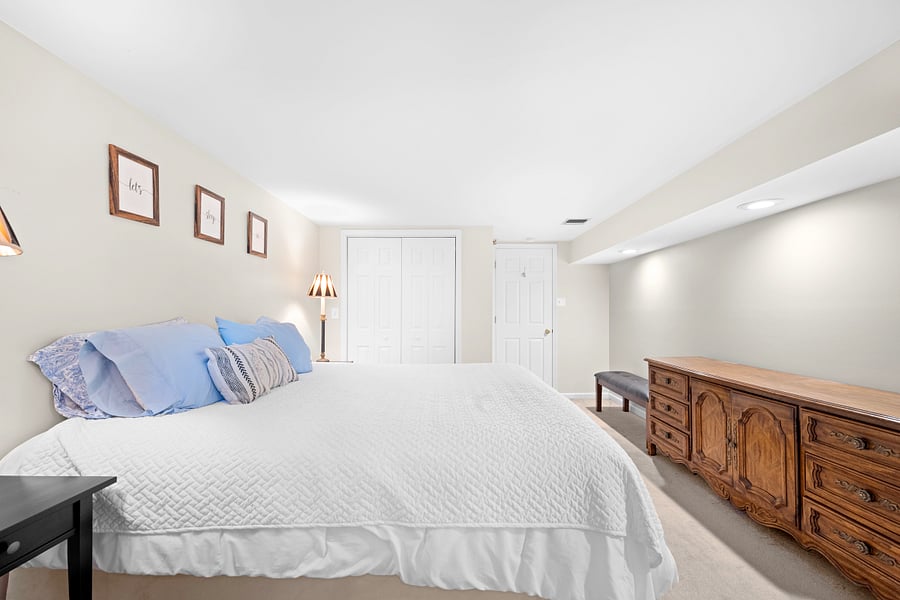 Bedroom with dresser
