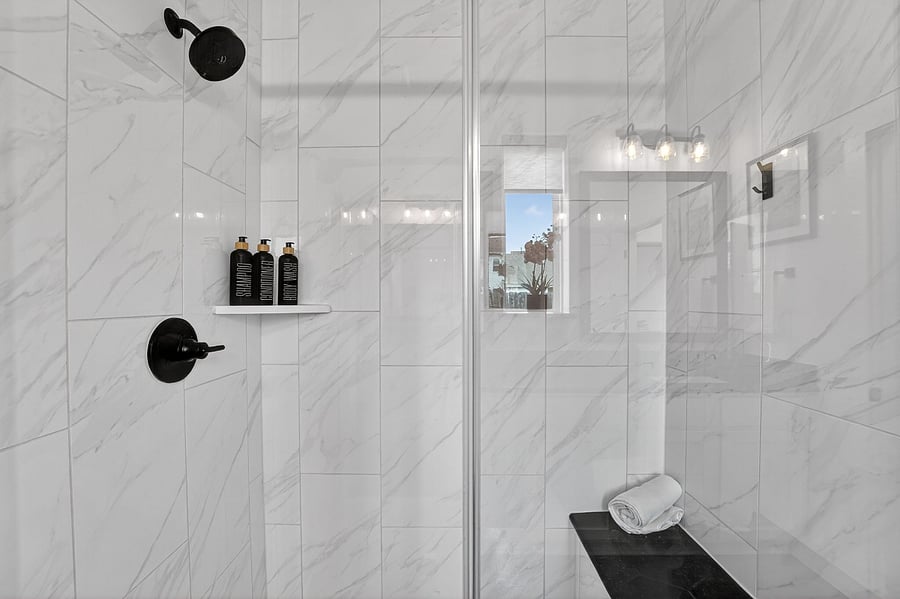 Master Bathroom Walk-In Shower