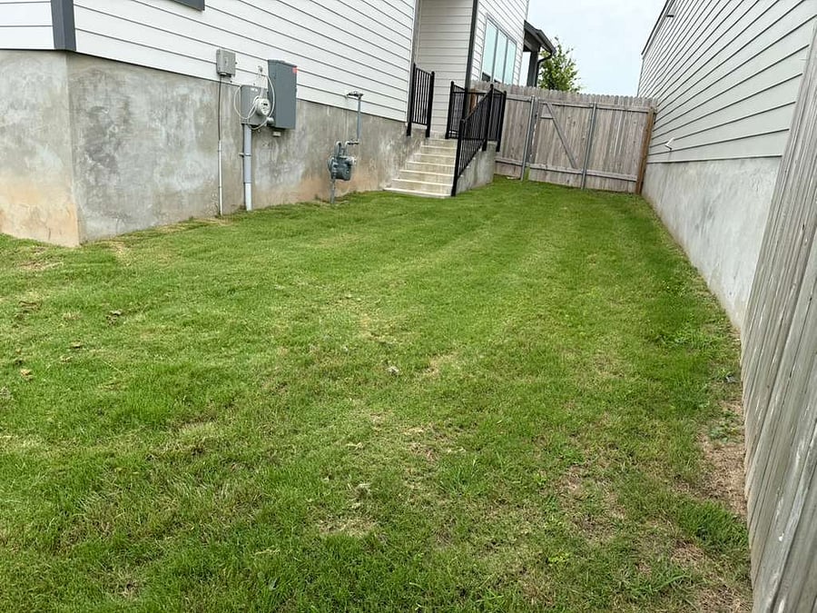 Fenced Backyard
