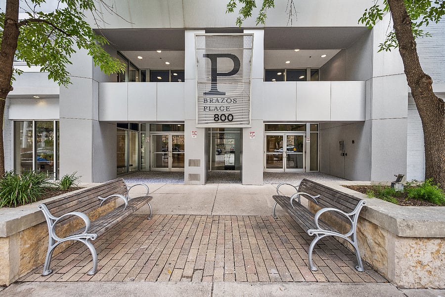 Front of building