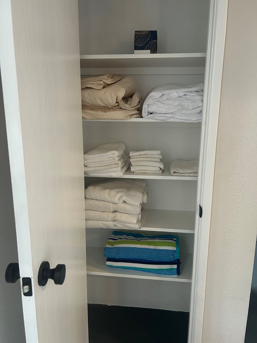 Linen closet 1