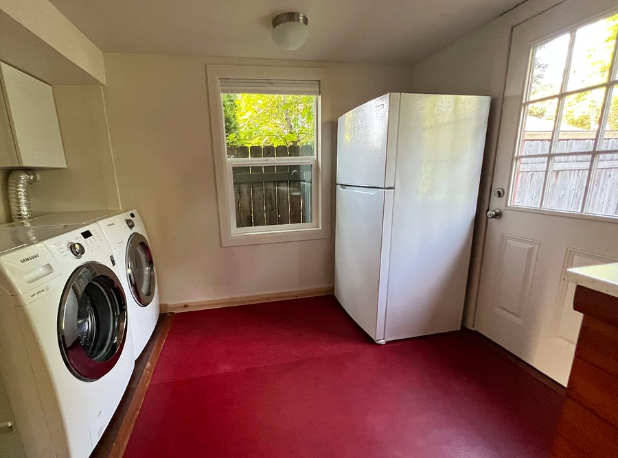 Washer and dryer