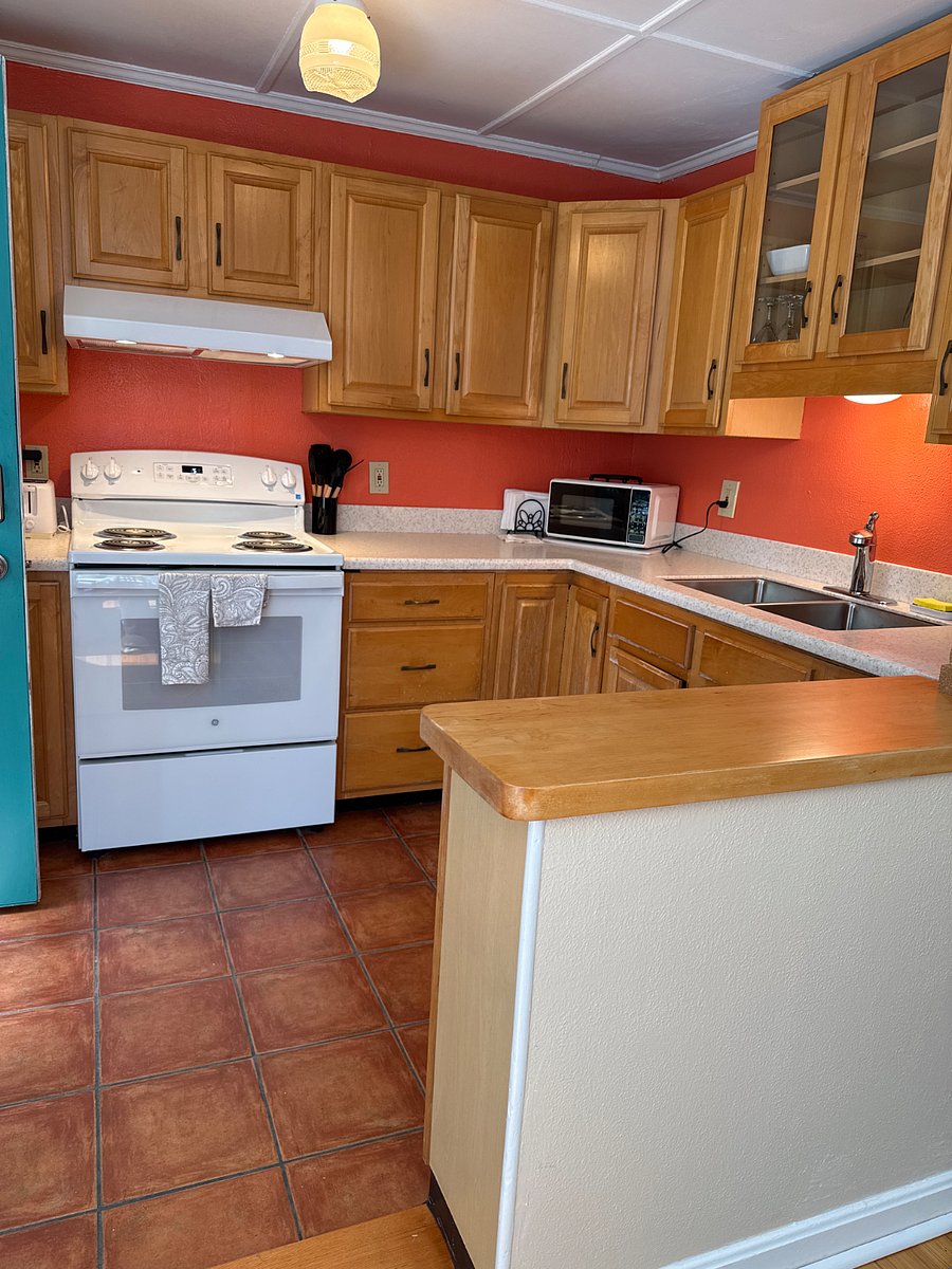 Fully stocked kitchen