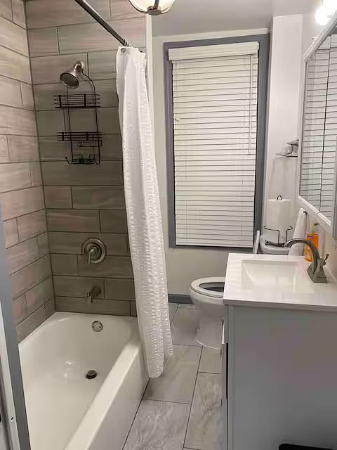 Full bathroom located on 2nd floor