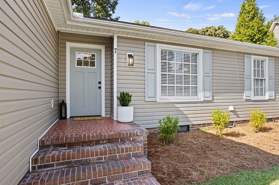 Fresh landscaping and design