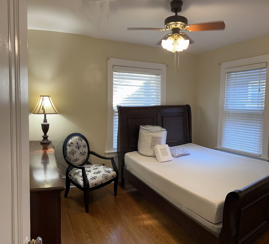 All New Mattress, Bedding, Silky Sheets.