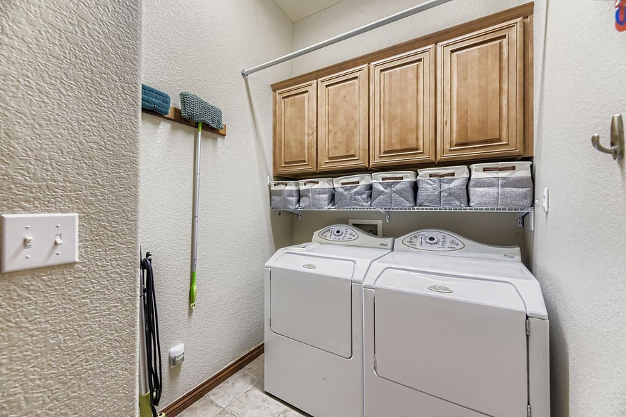 Washer & Dryer with lots of storage