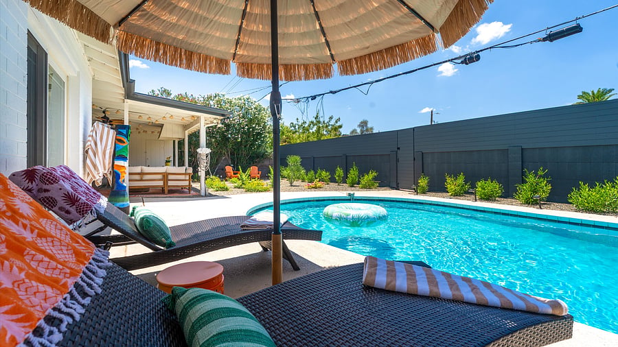 Poolside loungers for slow mornings and sunny afternoons