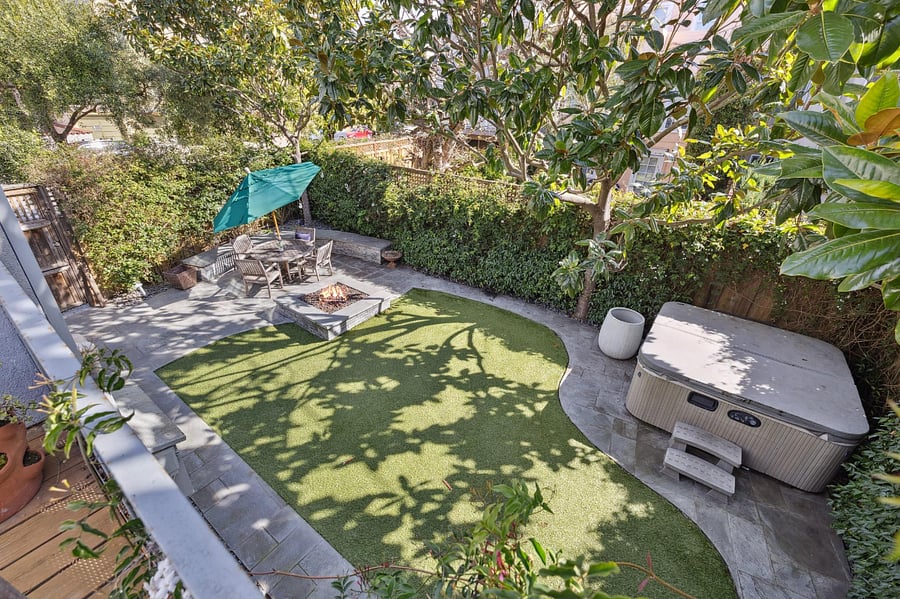 Overlooking Yard