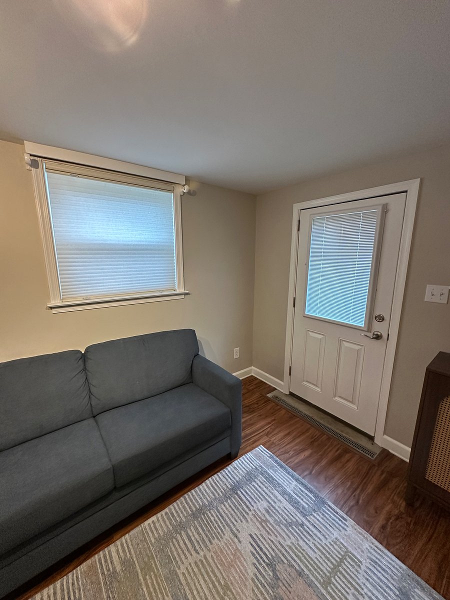 All windows have privacy shades