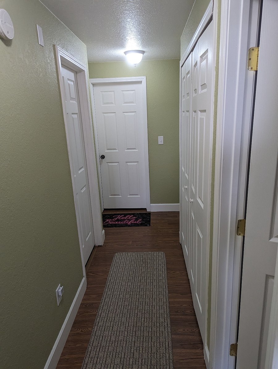 Hallway leading to bedrooms