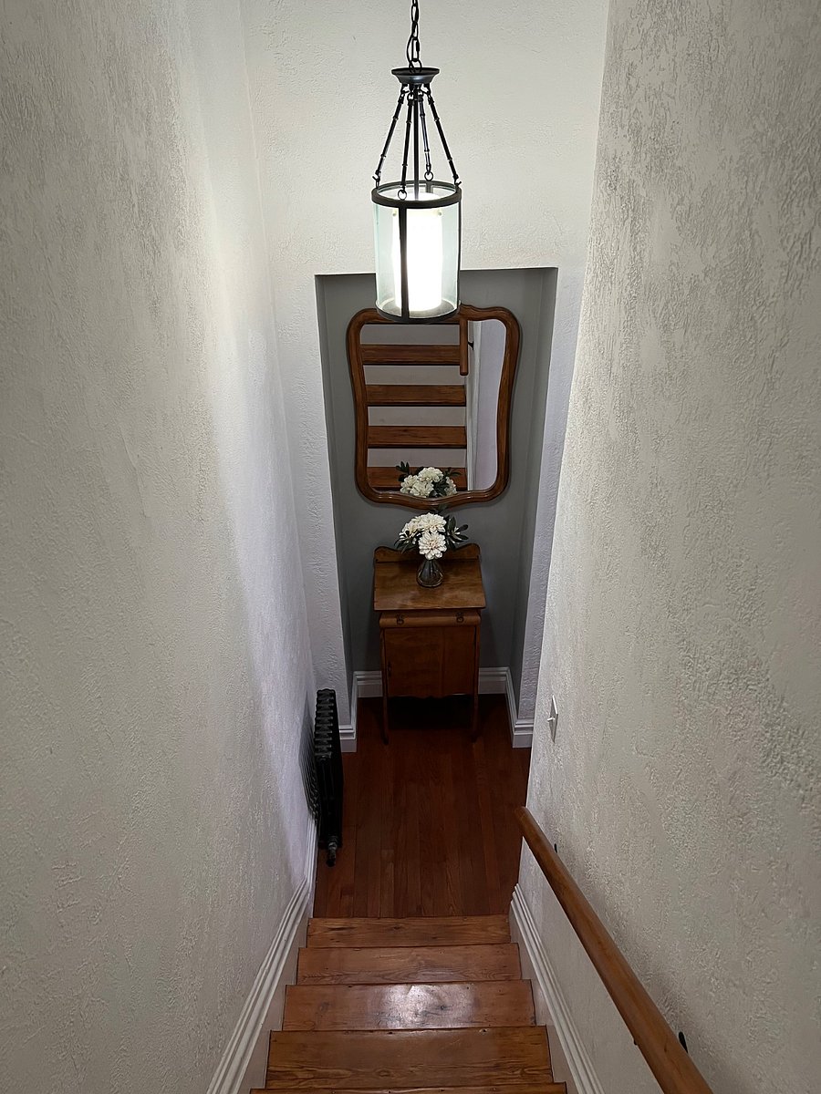 Stairs to second floor