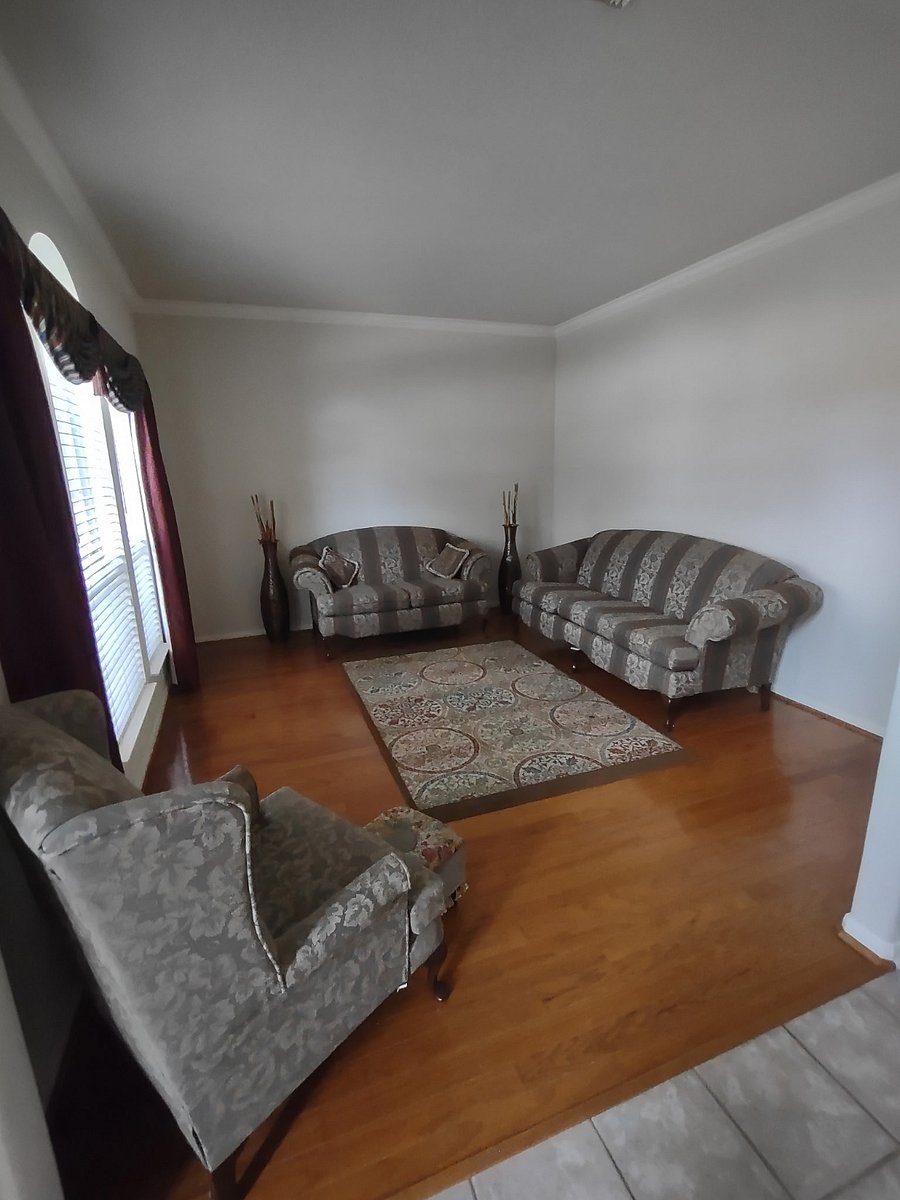Downstairs formal living/office/sitting area