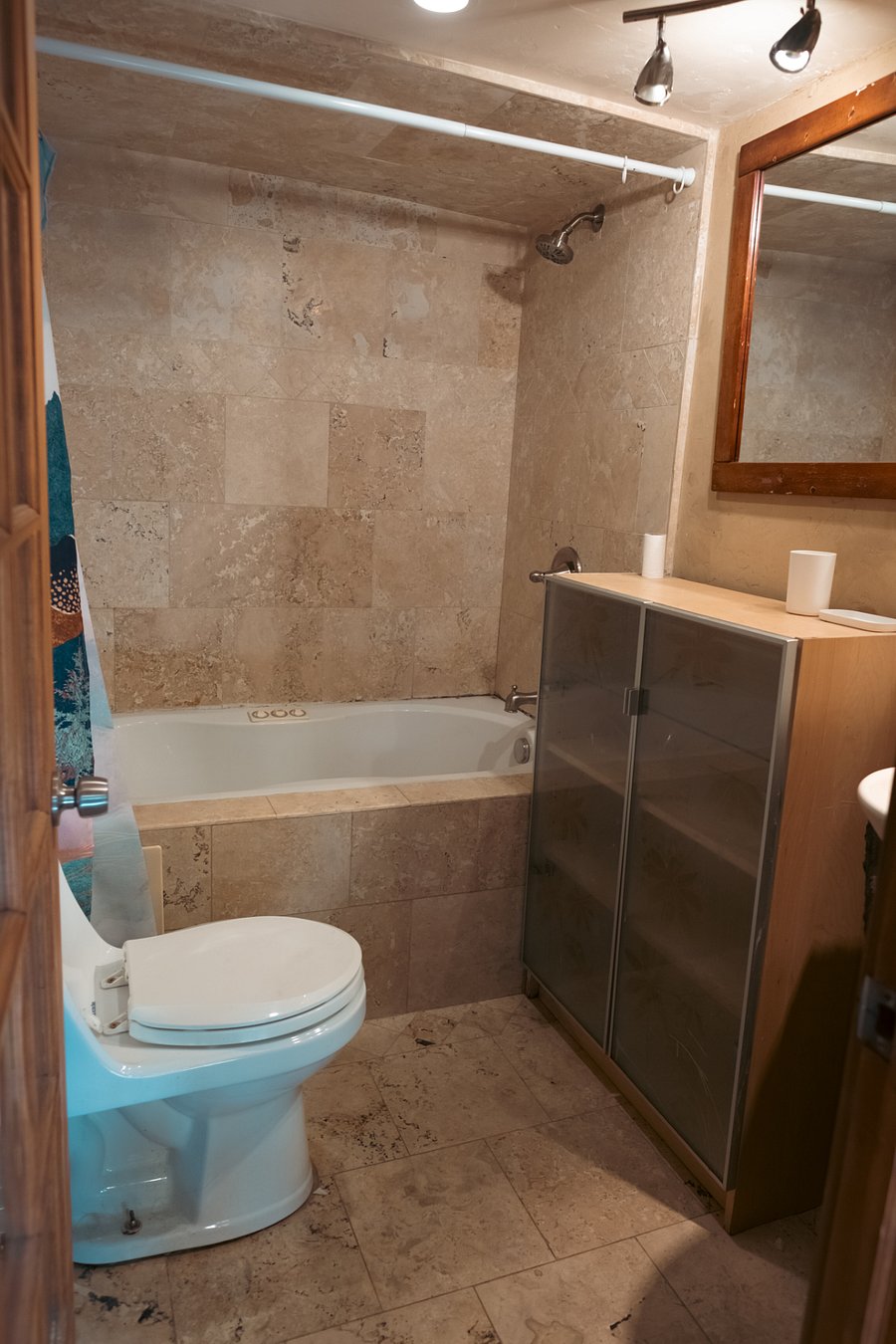 Your bathroom (downstairs)