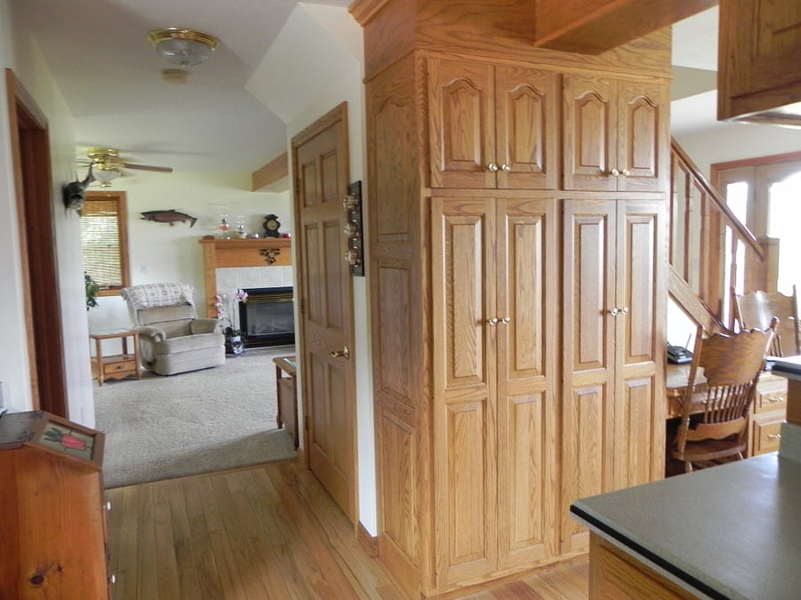 From kitchen to living room