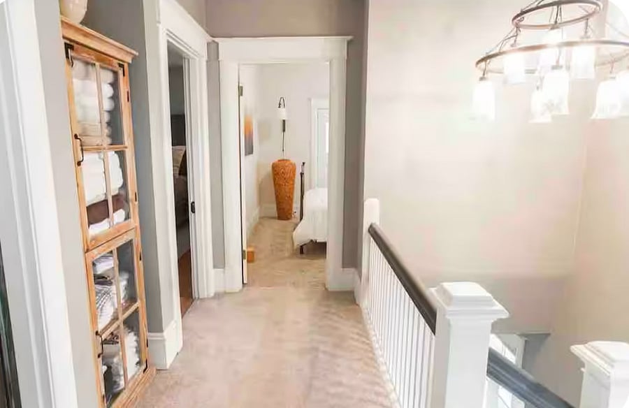 Upstairs hallway