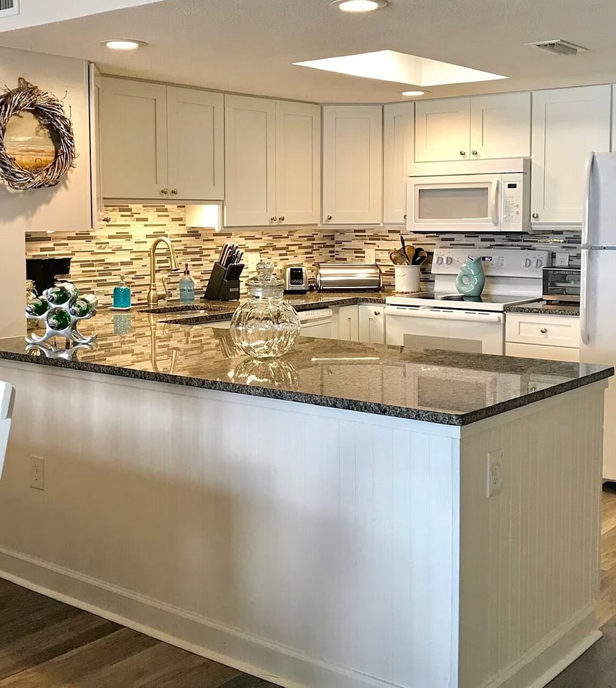 Kitchen granite counters