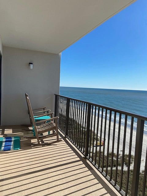 North view from balcony