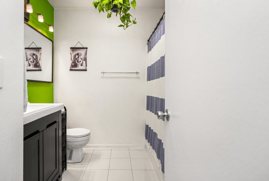 Separate bathroom