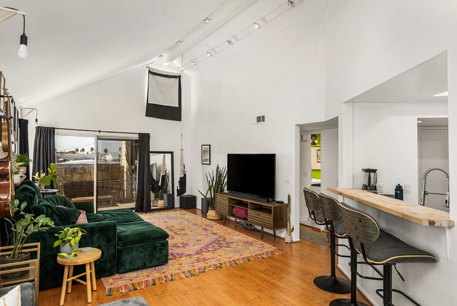 Shared open living area