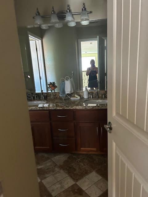 This is your bathroom 2 sink with close off from shower