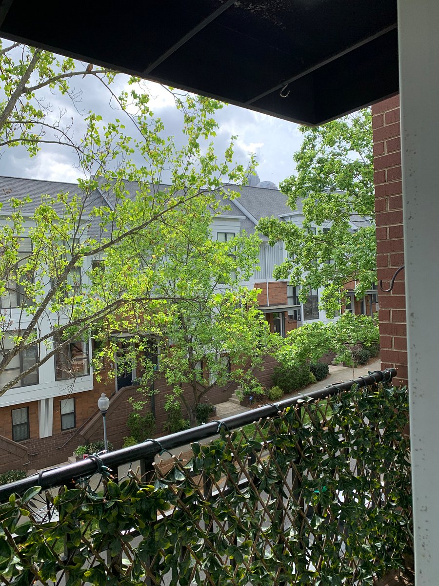 Balcony off living room