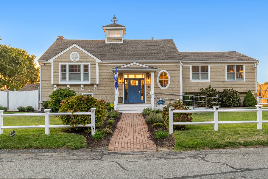 Great Harbors Community Center is located at the end of the street