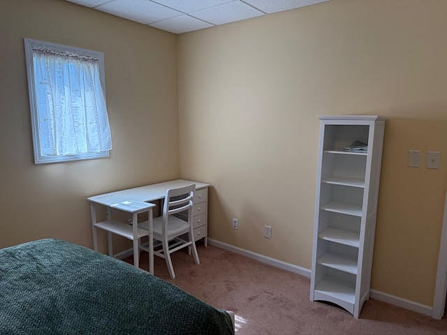 Desk and additional storage shelves