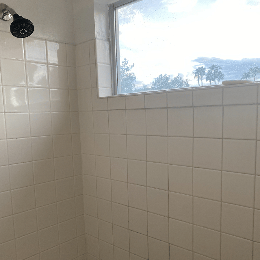 Bath inside the tub /shower.