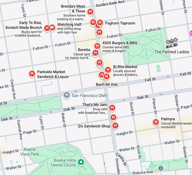 Neighborhood is an outdoorsy foodies paradise with three massive parks within a few blocks and endless cafes and restaurants