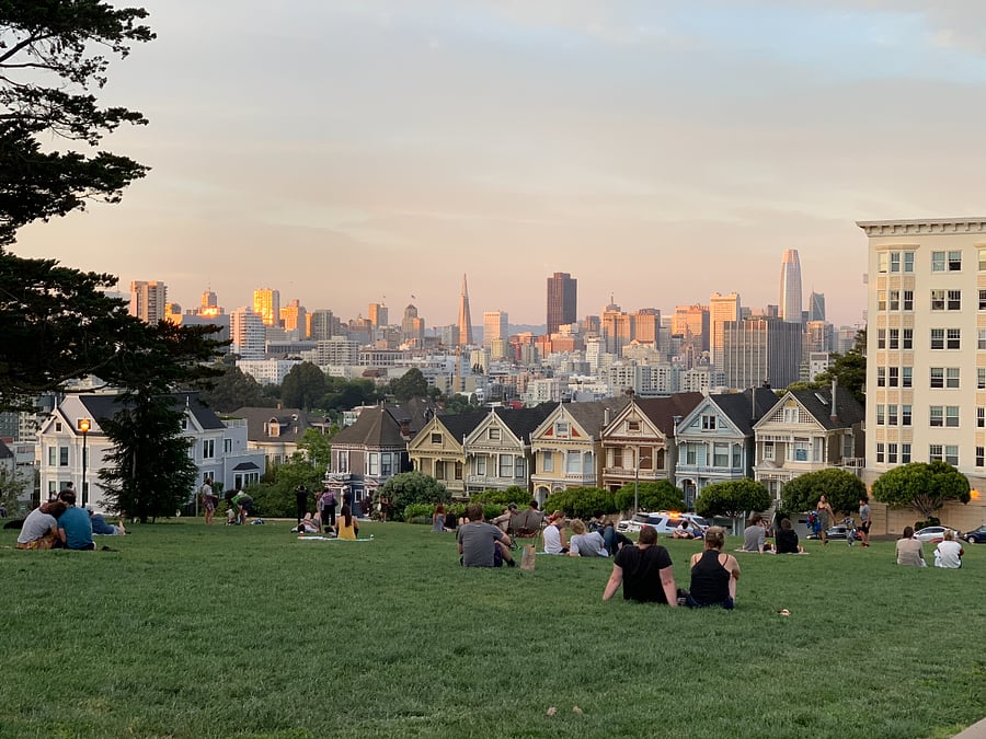 Two blocks from the famous Painted Ladies