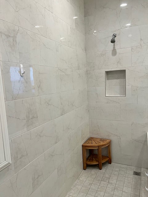 Primary shower--extra large!