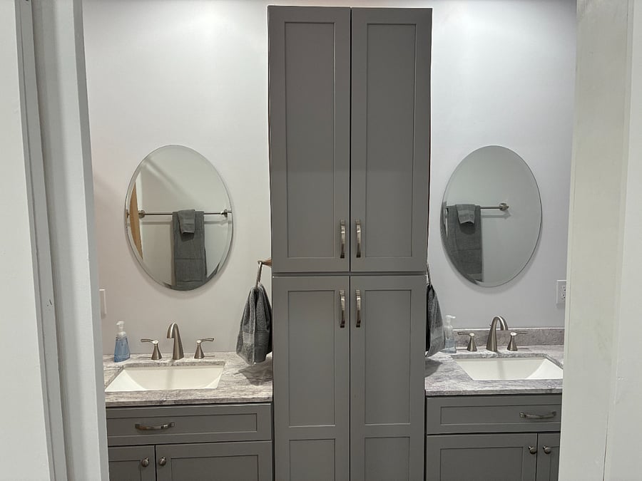 Primary Bath vanities