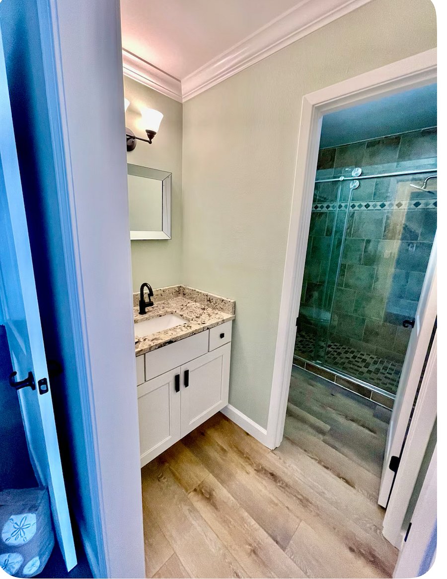 Master bathroom