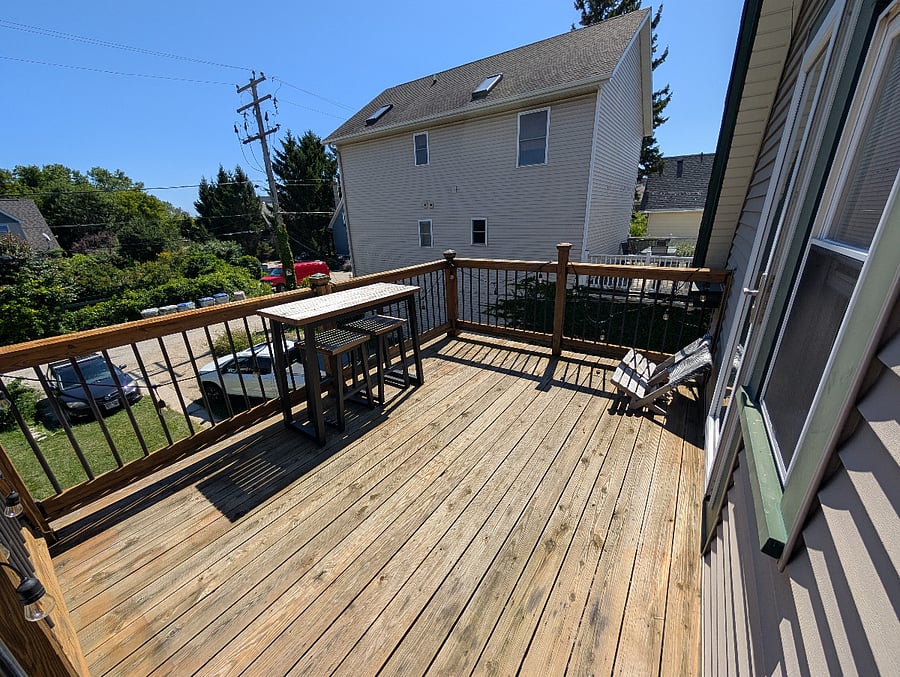 2nd story balcony