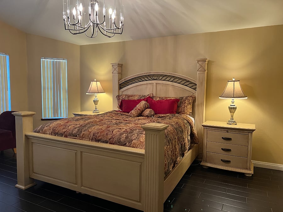 Primary bedroom - California King Bed