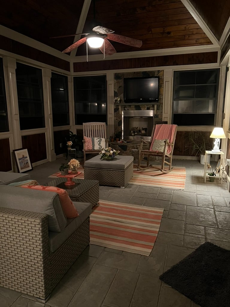 Back Porch (my favorite room!)