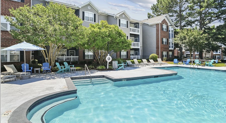Seasonal access to the onsite outdoor pool  perfect for unwinding under the sun.
