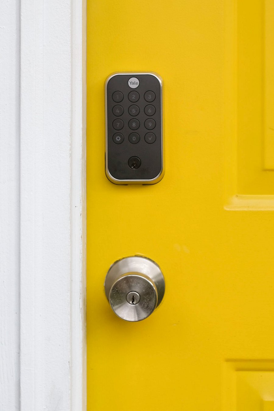 Keypad security, no physical key needed
