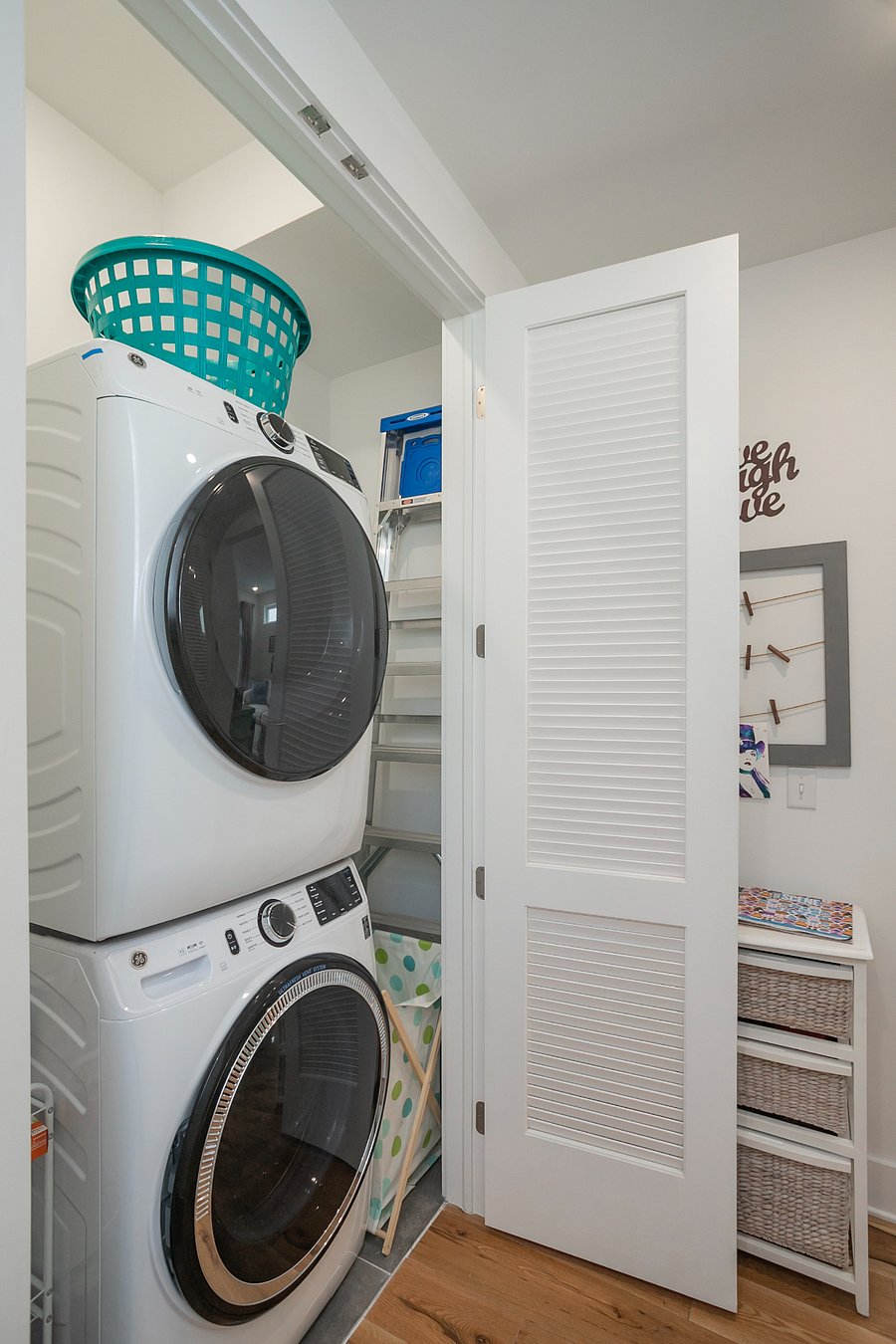Large washer and dryer
