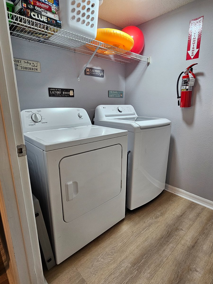 In unit laundry
