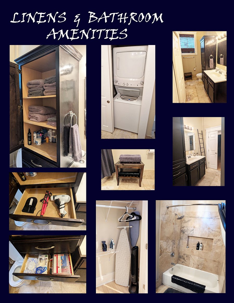 Bathroom Amenities and Linen Exras