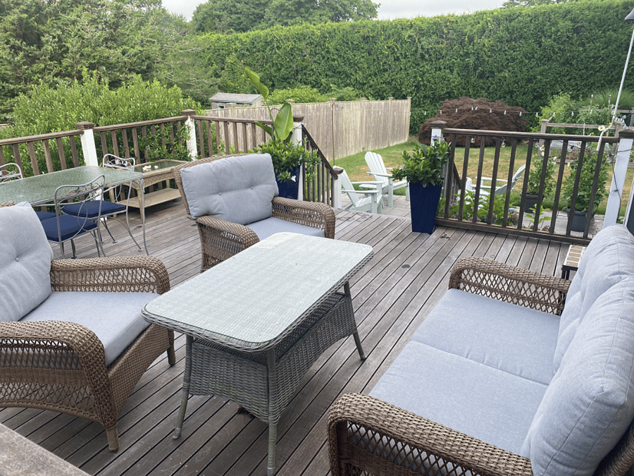 Large deck