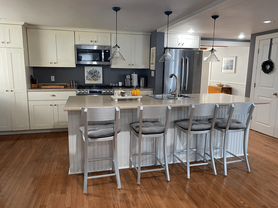 Open layout kitchen