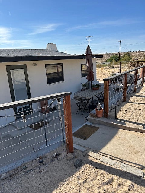 Back patio