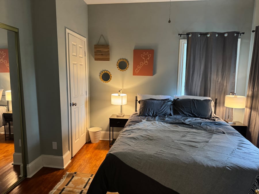 Bedroom #1 which included a queen size
Bed.