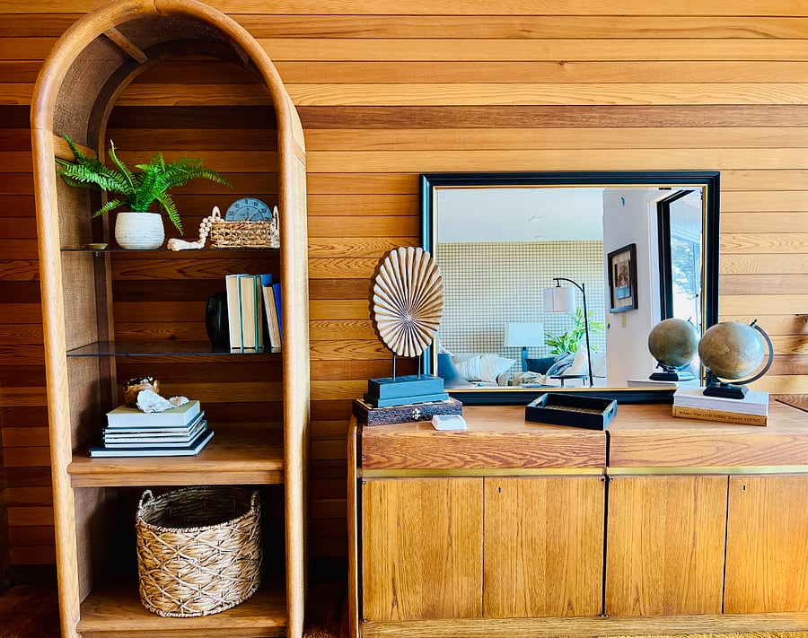 Part of large living room